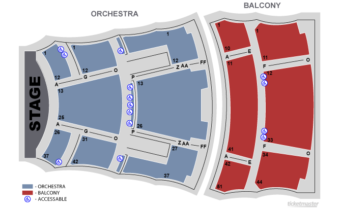Seating Chart: End Stage