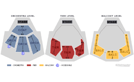 BJCC Seating Chart - CLICK FOR TICKETS