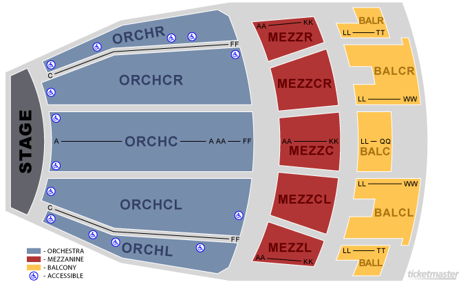 Seating Chart: End Stage