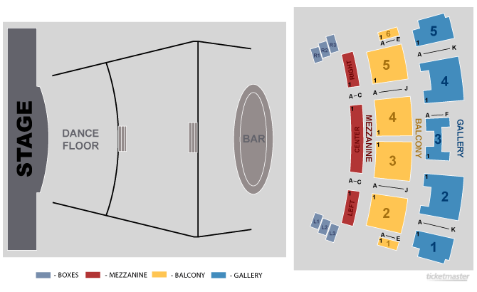 Riviera Theater Chicago Seating Chart Mezzanine