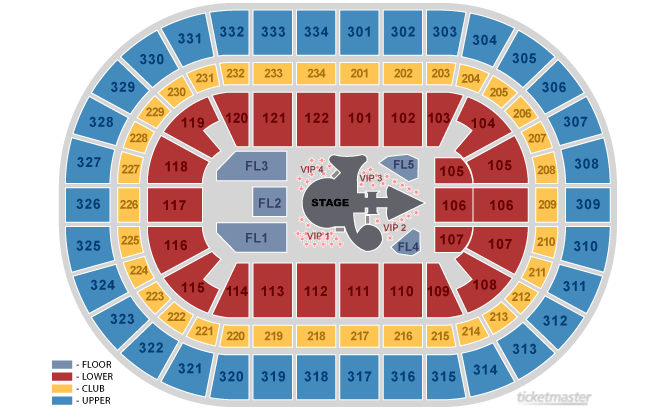 Xcel Center Seating Chart