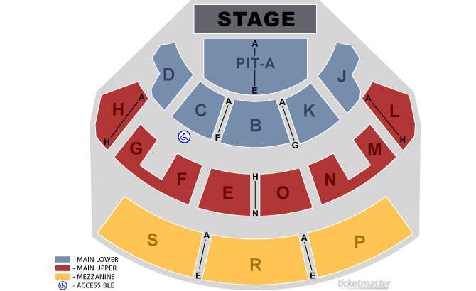 Seating Chart: End Stage