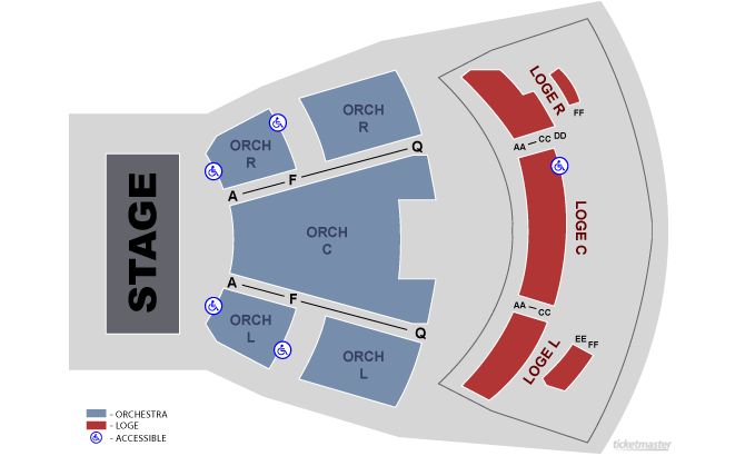Seating Chart: End Stage