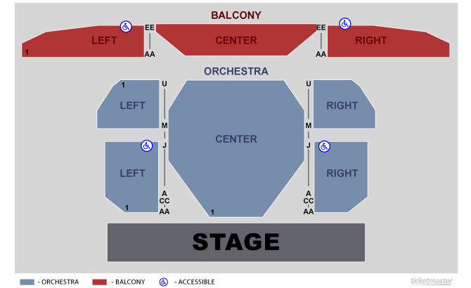 Seating Chart: End Stage