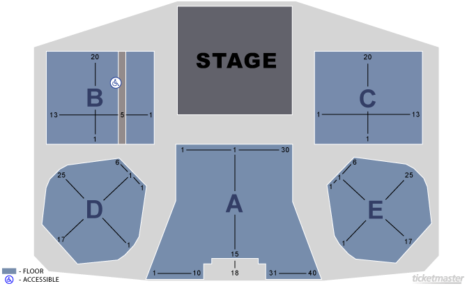 Seating Chart: End Stage