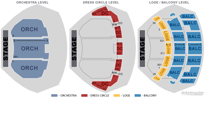 Seating Chart: Full House