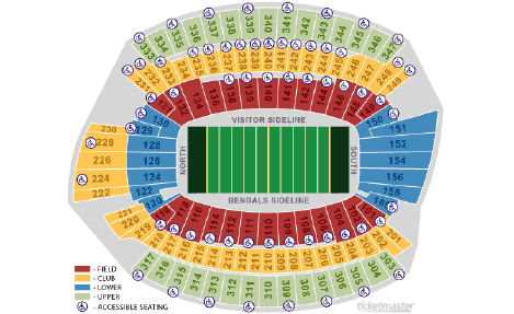 Mac Stadium Layout