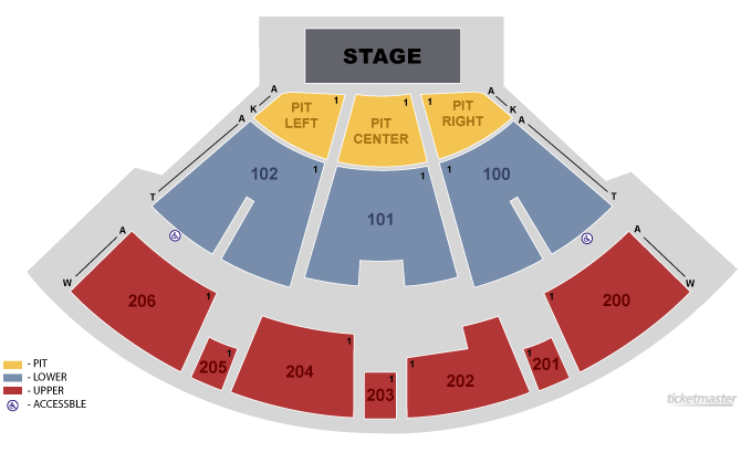 Seating Chart: End Stage