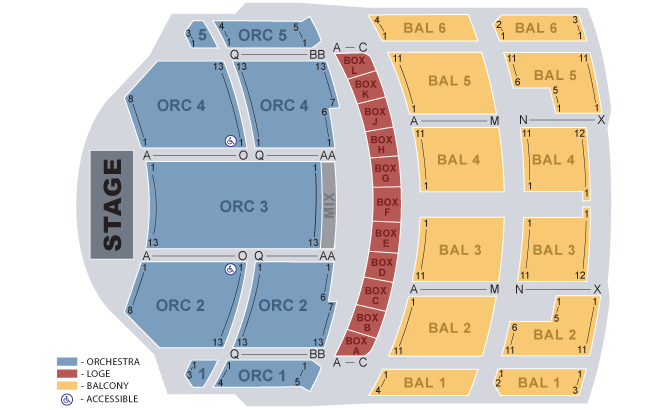 Bankplus Amphitheater Southaven Ms Seating Chart