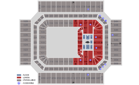 Alamodome Royal Rumble Seating Chart