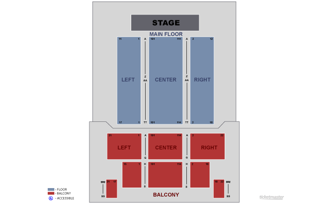 Seating Chart: Reserved