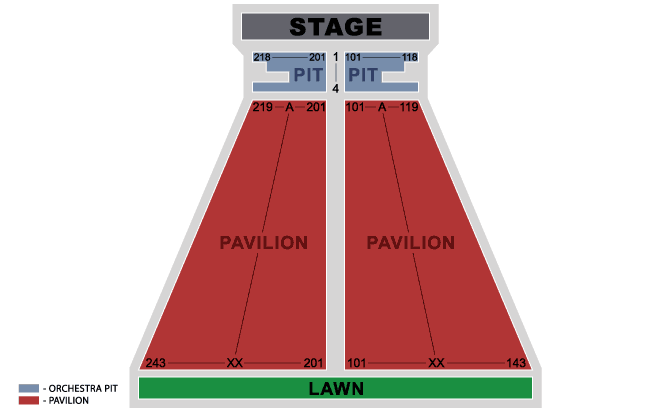Seating Chart: End Stage