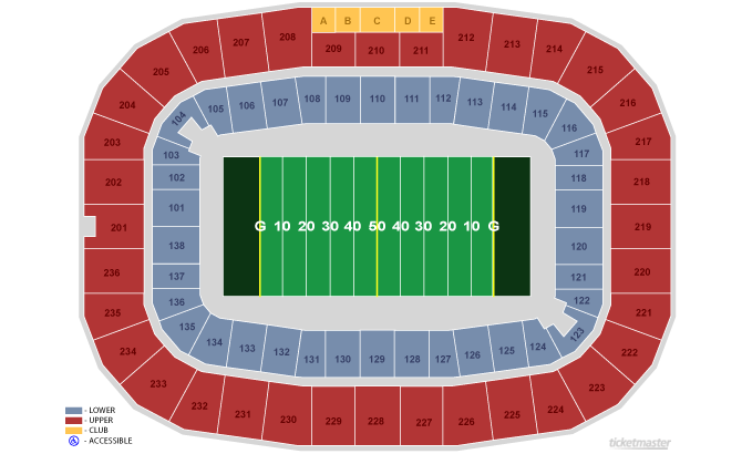 Seating Chart: Football