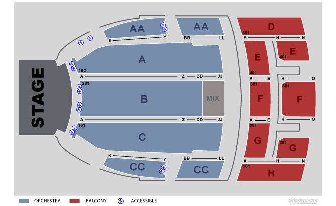 Seating Chart: Auditorium