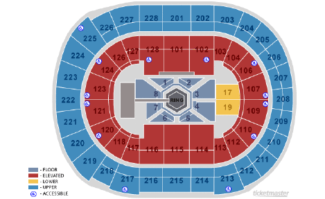 Izod Center Seating Chart. IZOD Center.