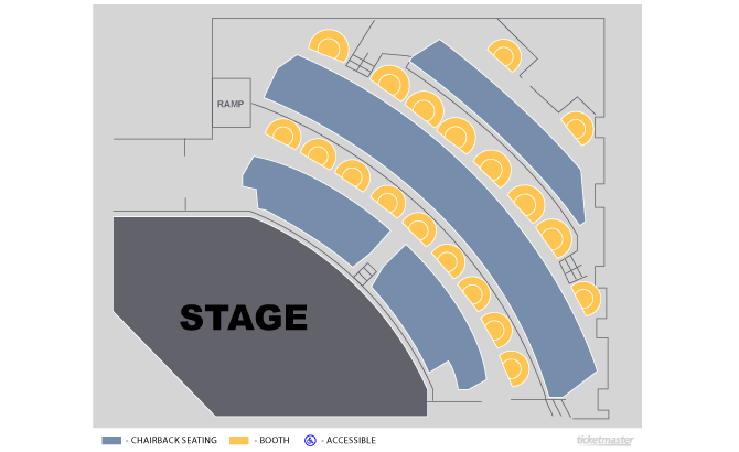 Seating Chart: Harvey's Cabaret