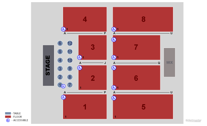 Seating Chart: Ballroom