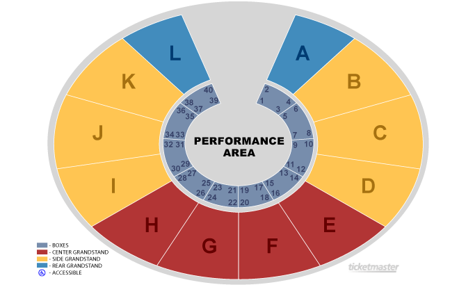 Seating Chart: Universoul Circus