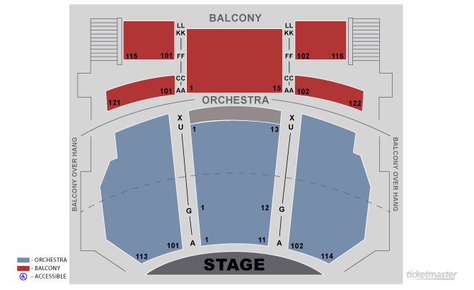 Seating Chart: Reserved Seating
