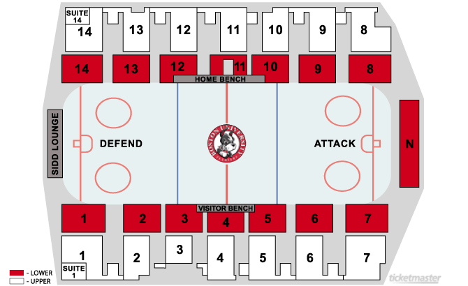 Seating Chart: Hockey
