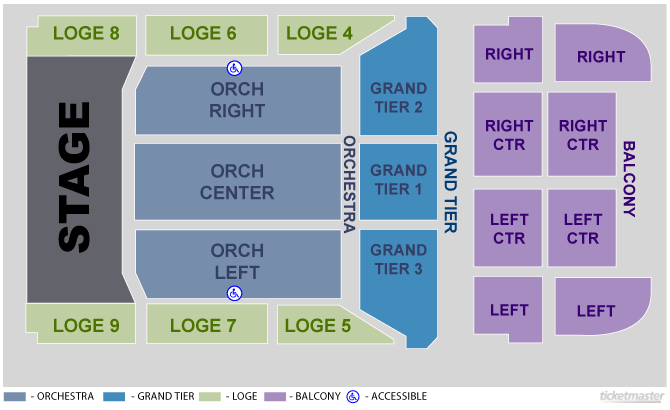Seating Chart: End Stage