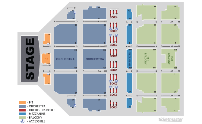 Seating Chart: Full House