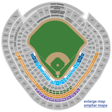 Yankee Stadium Seating Chart Legends Suite