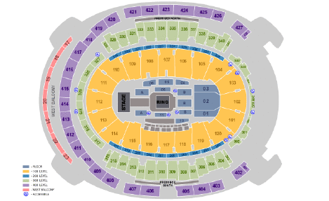 Madison Square Garden Seating Chart