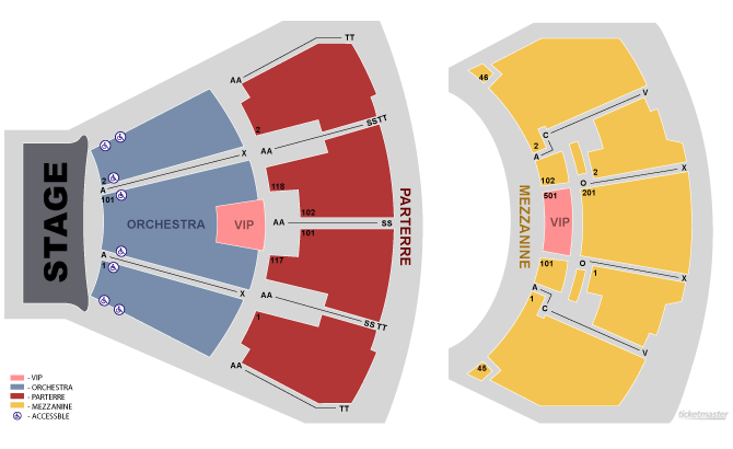 Seating Chart: End Stage