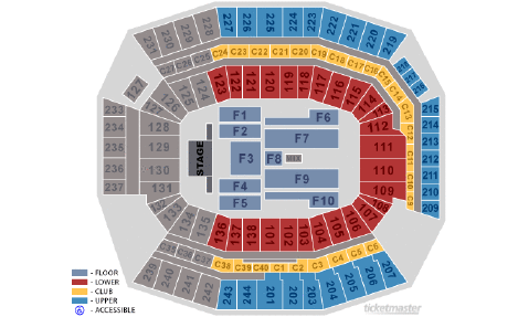 You will have a perfectly centered field view of the stage!! Don't miss this amazing show! 36845s a Taylor Swift Tickets Philadelphia Lincoln F8 Row 2