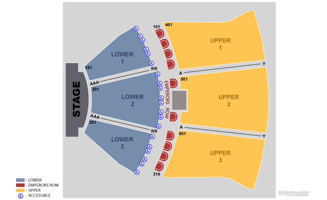 Seating Chart: Full House