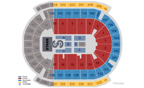 Prudential Newark Seating Chart