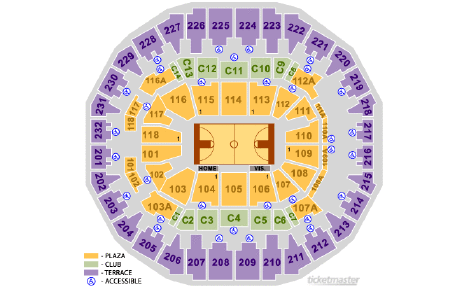 Celtics Seating Chart