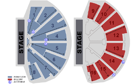 Ryman Seating Chart With Seat Numbers