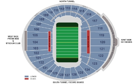 allstate arena seating chart. Center seating chart