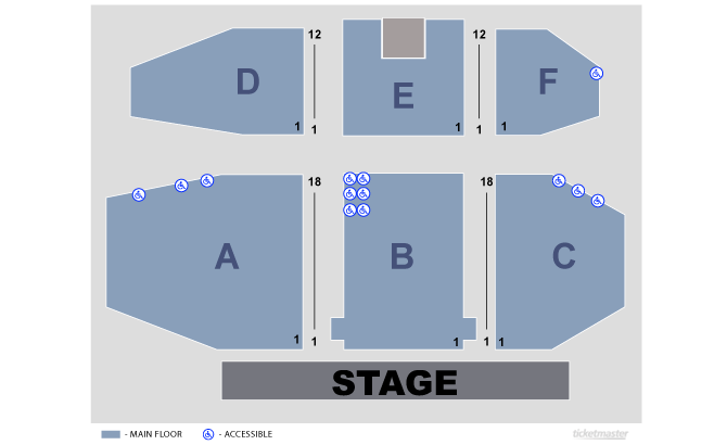 Seating Chart: End Stage