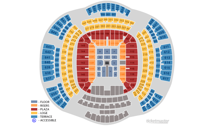 Tokyo Dome Wrestle Kingdom Seating Chart