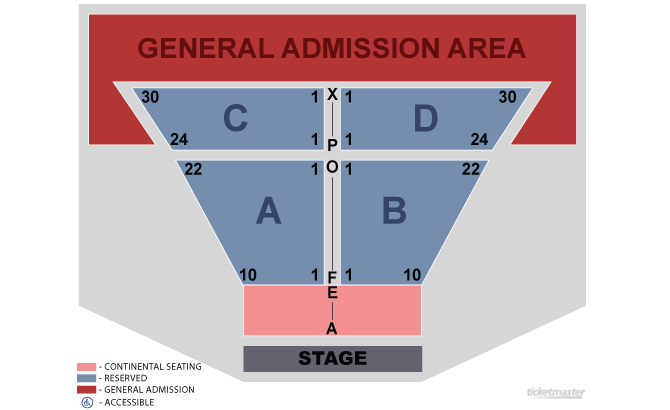 Seating Chart: End Stage