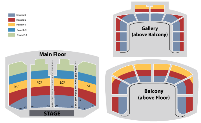 Seating Chart: Standard Seating Chart