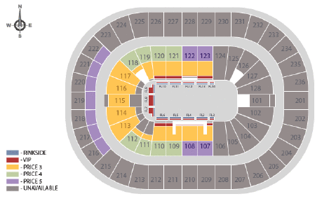 Copps Coliseum Seating