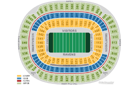 Mac Stadium Layout