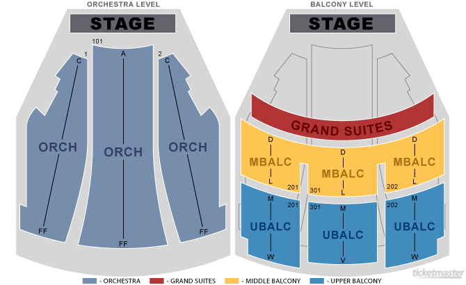 Seating Chart: Full House