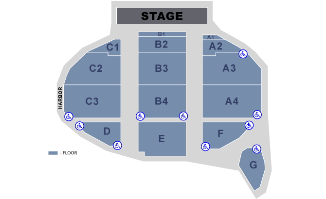Seating Chart: End Stage