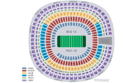 Mac Stadium Layout