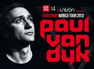Paul Van Dyk Boletos Paul Van Dyk Boletos