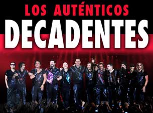 Los Auténticos Decadentes Boletos Los Auténticos Decadentes Boletos