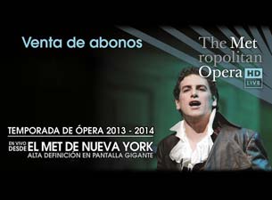 The Metropolitan Opera, New York Boletos The Metropolitan Opera, New York Boletos