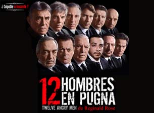 12 Hombres en Pugna Boletos 12 Hombres en Pugna Boletos