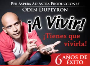 ¡A Vivir!&nbsp;Boletos