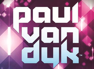 Paul Van Dyk&nbsp;Boletos